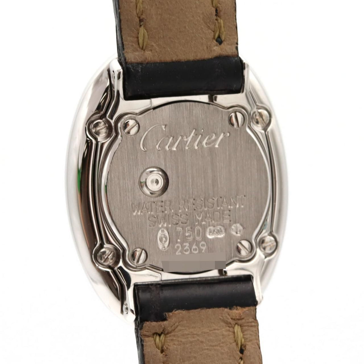 Cartier Mini Baignoir WG Quartz Watch — view 3