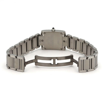 Cartier Tank Francaise SM SS Quartz Watch — view 6