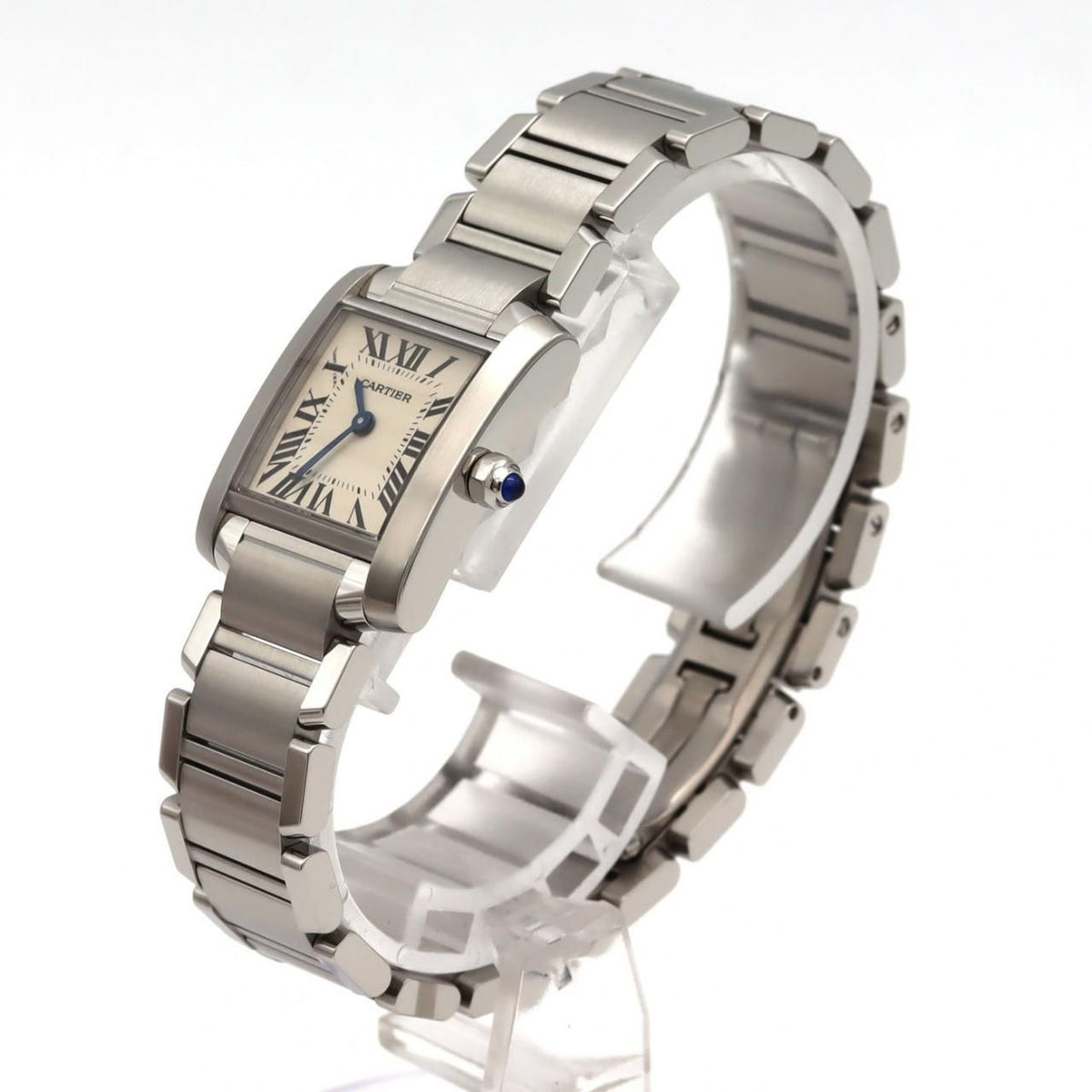 Cartier Tank Francaise SM SS Quartz Watch — view 2