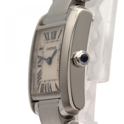 Cartier Tank Francaise SM SS Quartz Watch — view 3