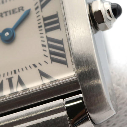 Cartier Tank Francaise SM SS Quartz Watch — view 7