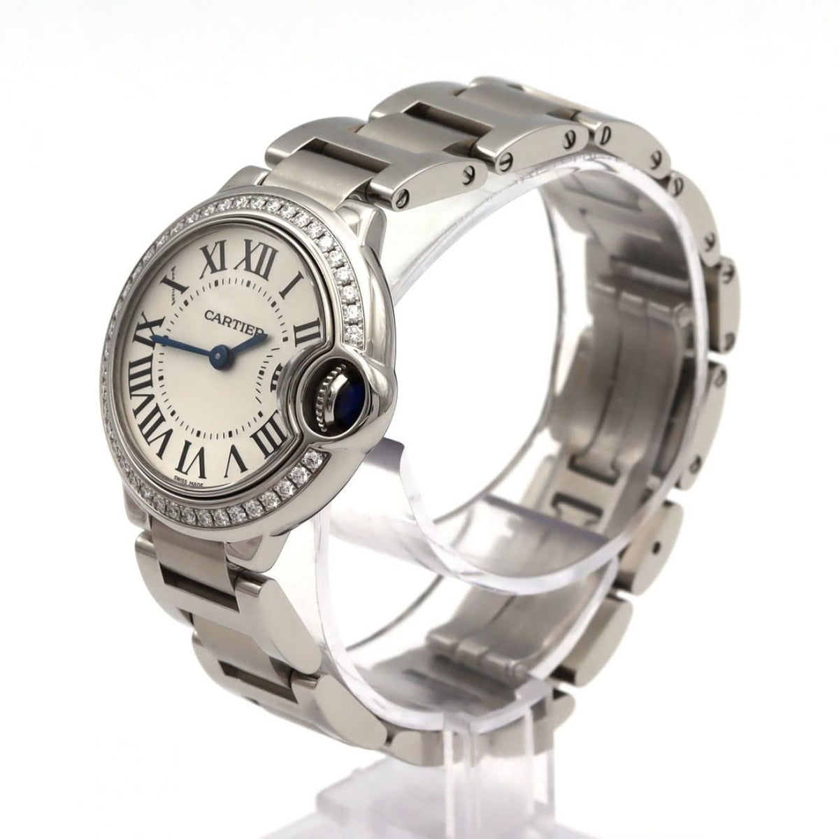 Cartier Ballon Bleu SM D 4 SS Quartz Watch — view 2