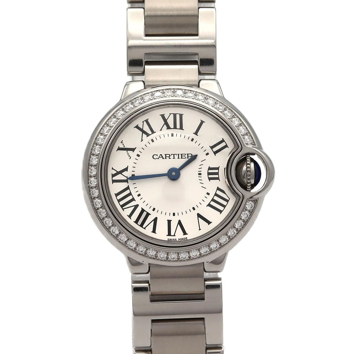 Cartier Ballon Bleu SM D 4 SS Quartz Watch