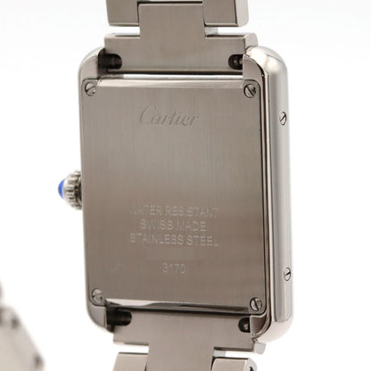 Cartier Tank Solo SM SS Quartz Watch — view 5