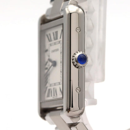 Cartier Tank Solo SM SS Quartz Watch — view 3