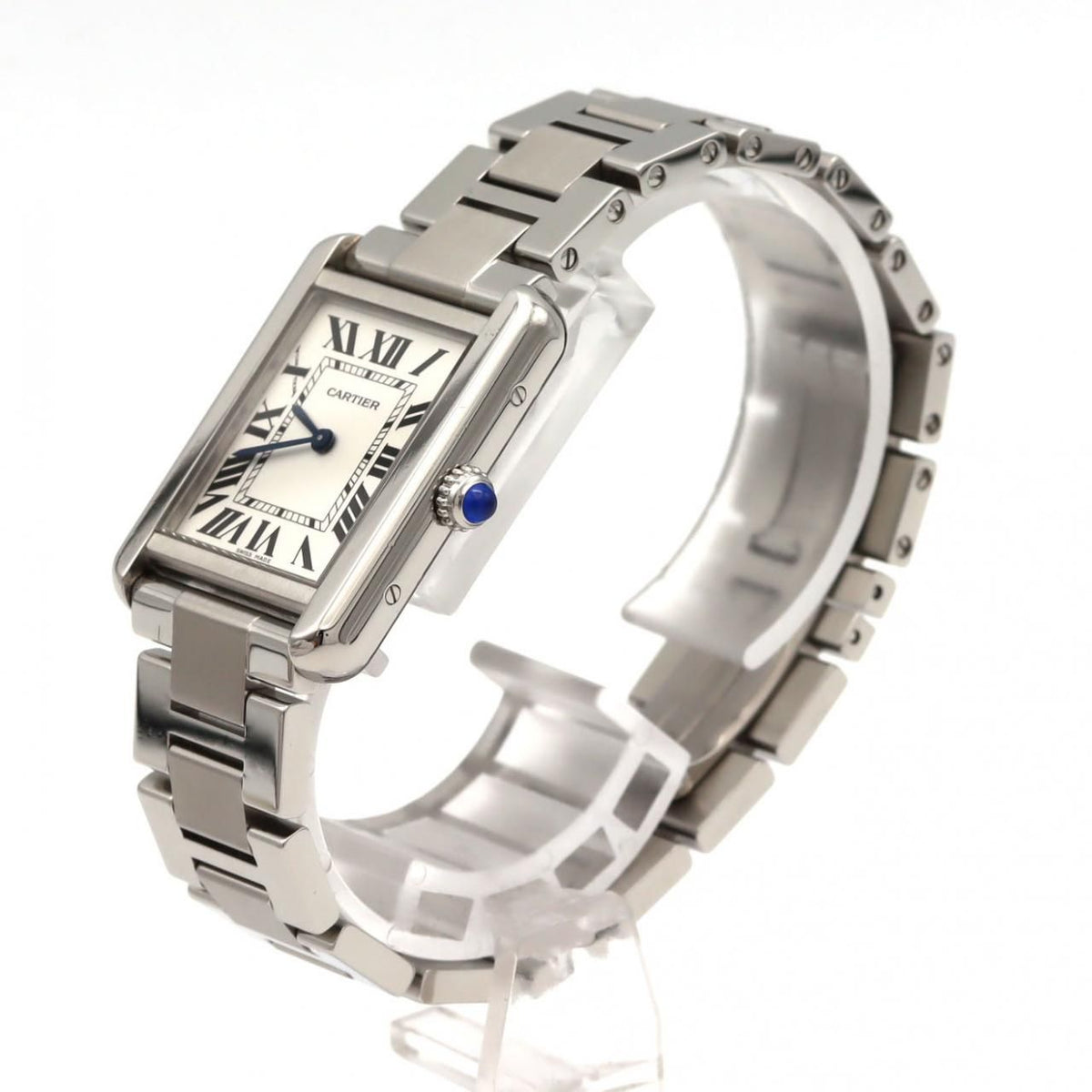 Cartier Tank Solo SM SS Quartz Watch — view 2
