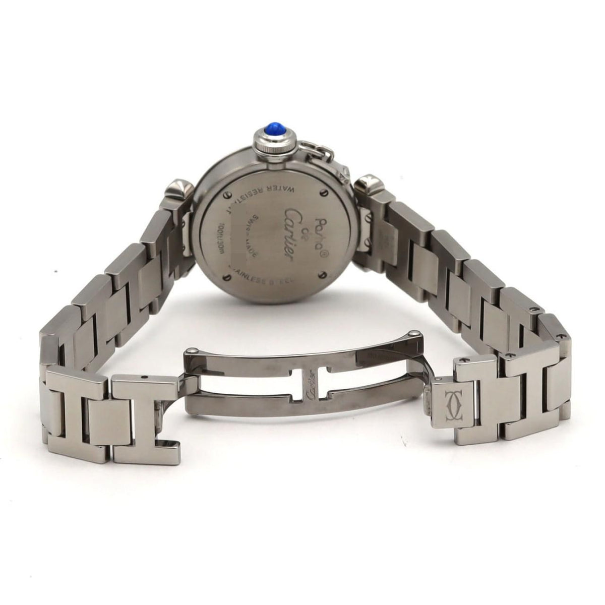 Cartier Miss Pasha SS Quartz Watch — view 6
