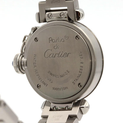 Cartier Miss Pasha SS Quartz Watch — view 5