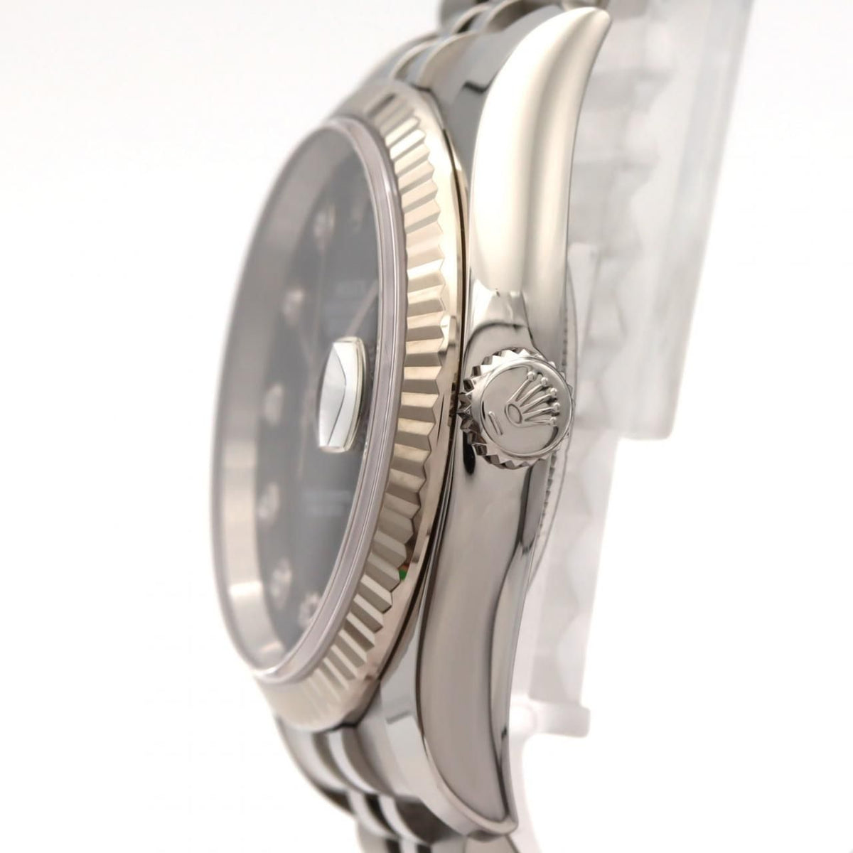 Rolex Datejust Stainless Steel White Gold Automatic — view 3