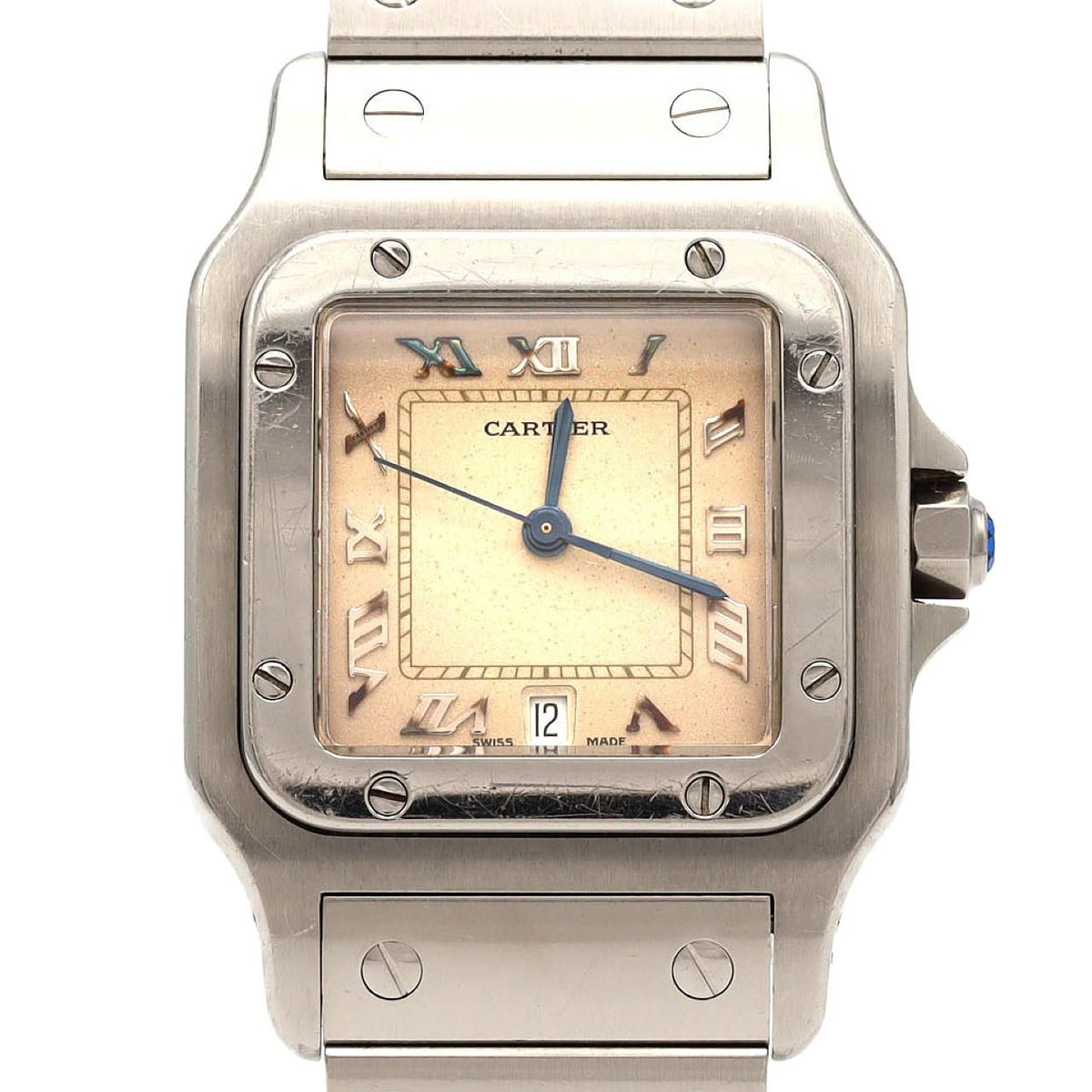 Cartier Santos Galbee LM SS Quartz Watch