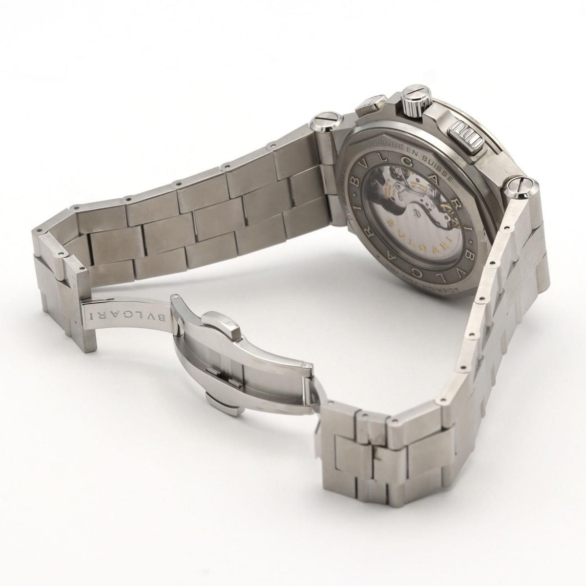 Bvlgari Bulgari Stainless Steel White Gold Automatic — view 6