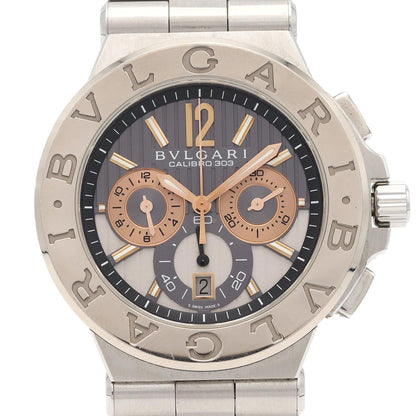 Bvlgari Bulgari Stainless Steel White Gold Automatic