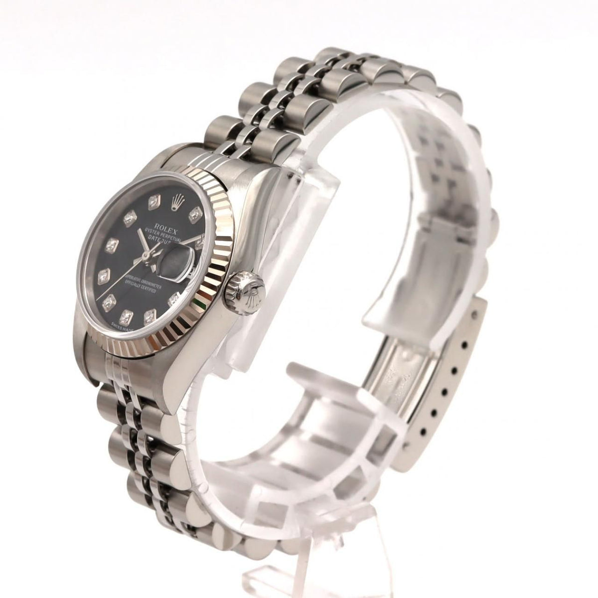 Rolex Datejust Stainless Steel White Gold Automatic — view 2