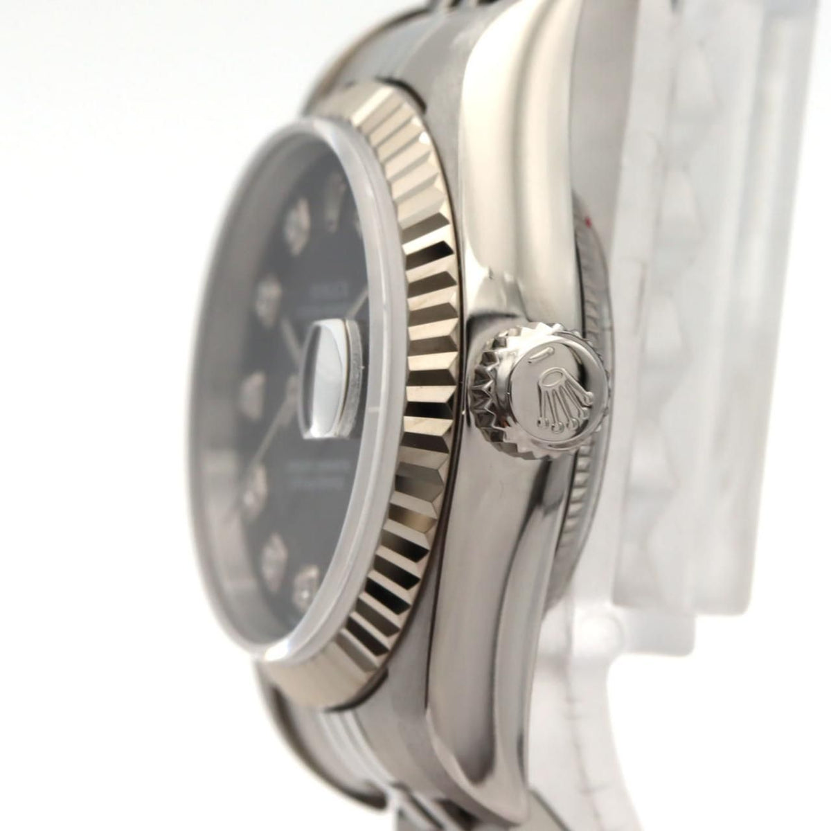 Rolex Datejust Stainless Steel White Gold Automatic — view 3