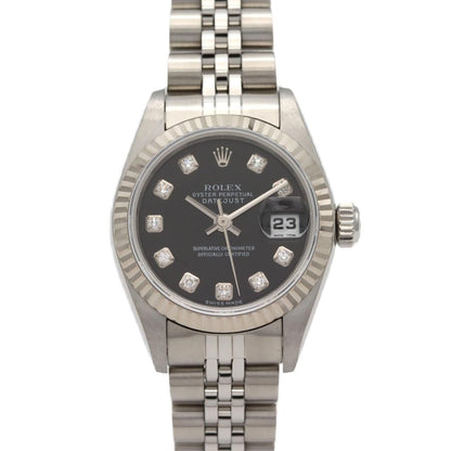 Rolex Datejust Stainless Steel White Gold Automatic