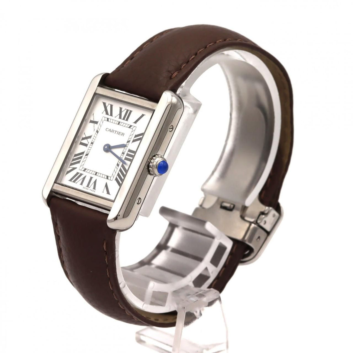Cartier Tank Solo SM SS Quartz Watch — view 2