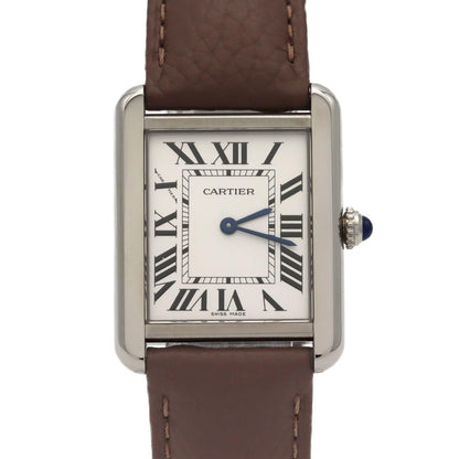 Cartier Tank Solo SM SS Quartz Watch