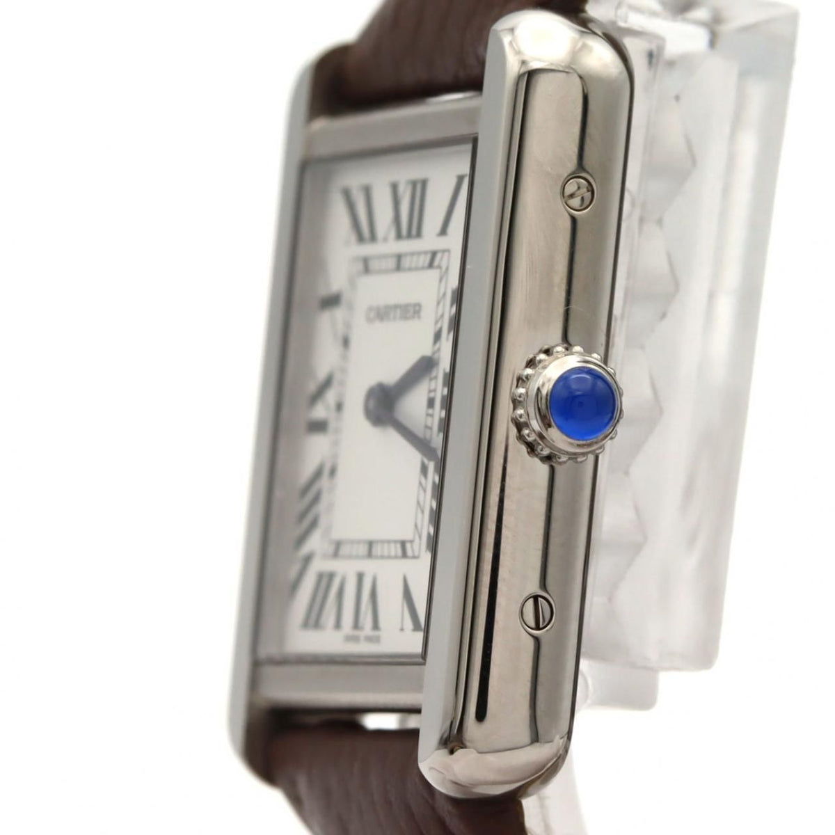 Cartier Tank Solo SM SS Quartz Watch — view 3