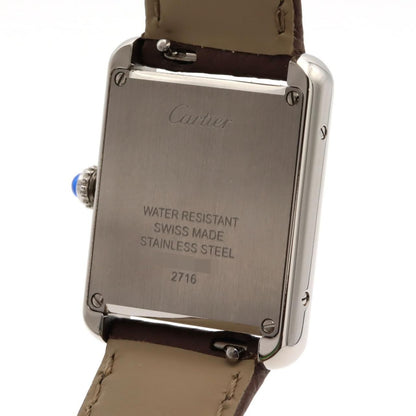 Cartier Tank Solo SM SS Quartz Watch — view 5