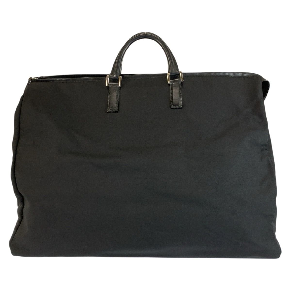 Gucci Black Silver Nylon 012 Boston Bag