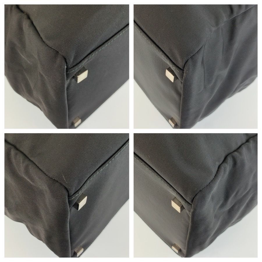 Gucci Black Silver Nylon 012 Boston Bag — view 4