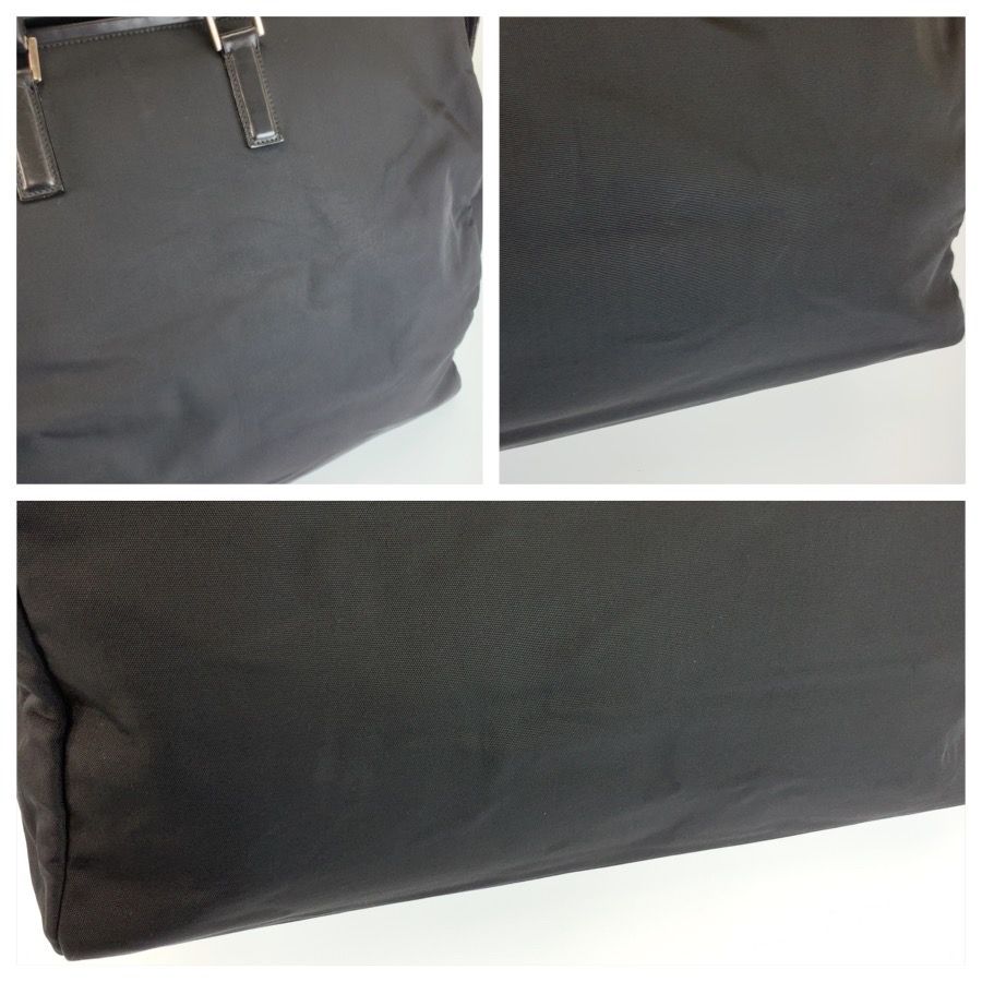 Gucci Black Silver Nylon 012 Boston Bag — view 6