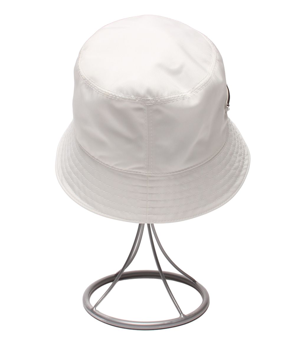 Prada Bucket Hat Triangle Plate Re-Nylon — view 2