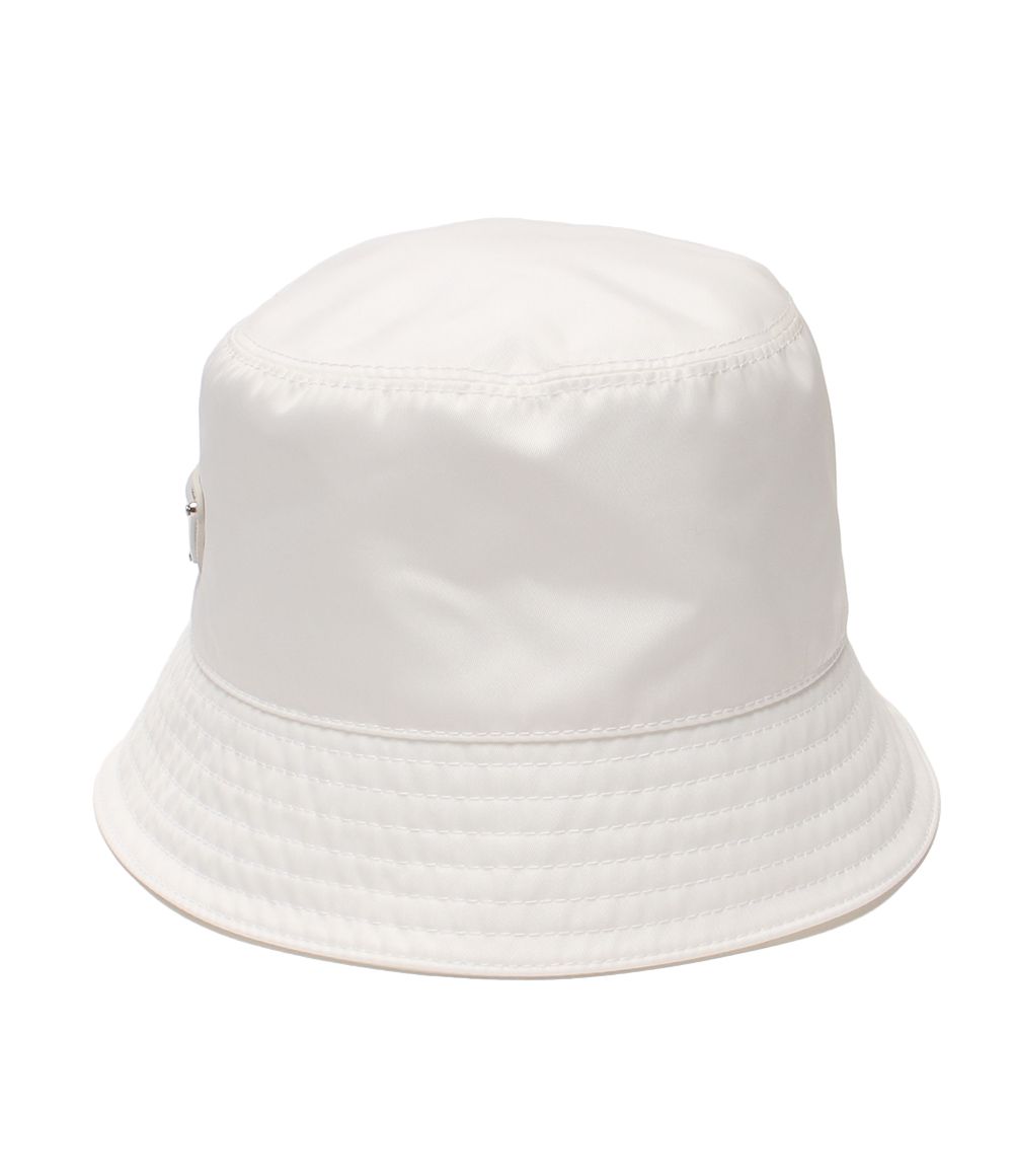 Prada Bucket Hat Triangle Plate Re-Nylon — view 3