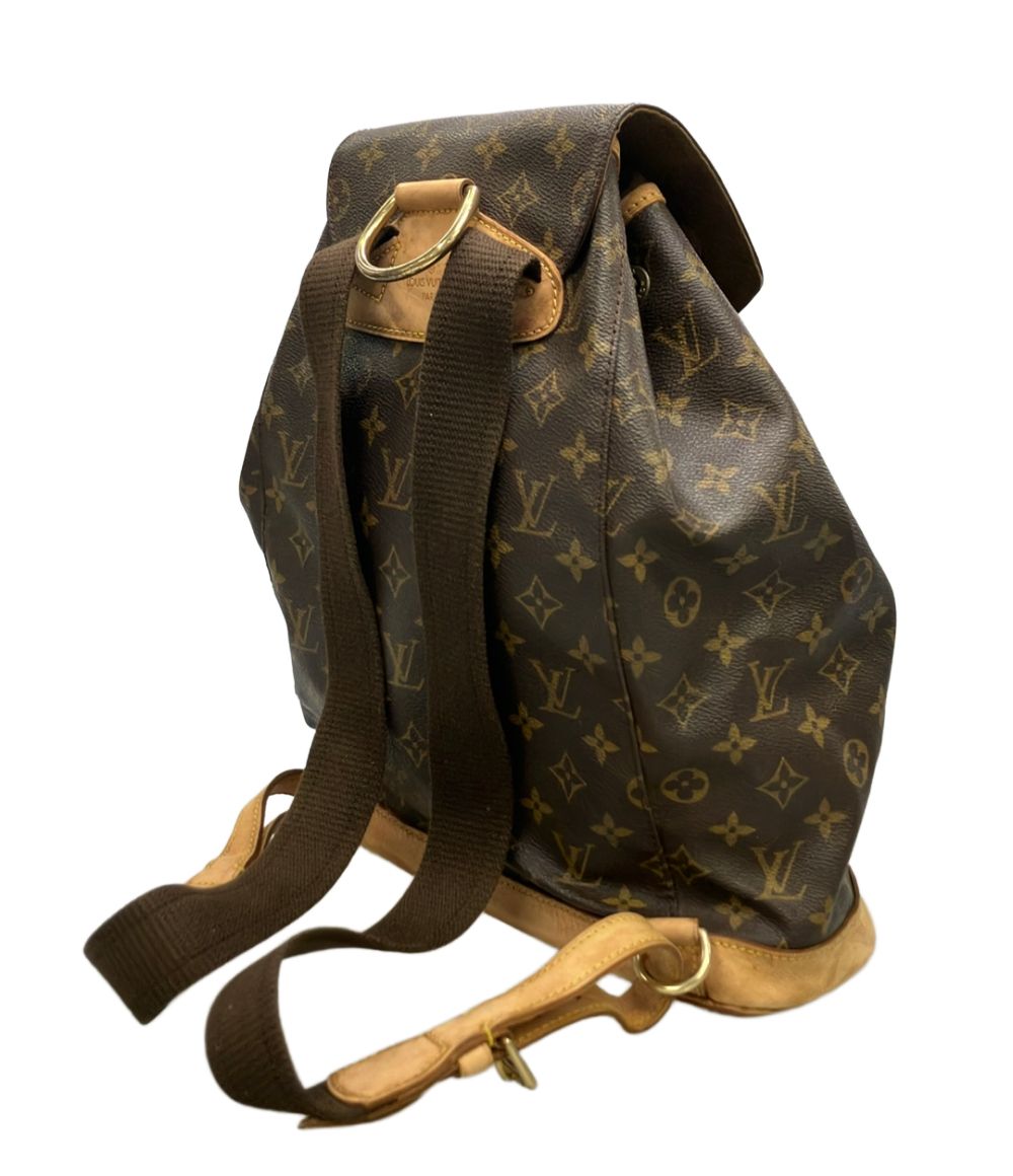 Louis Vuitton Backpack Montsouris GM Monogram — view 3