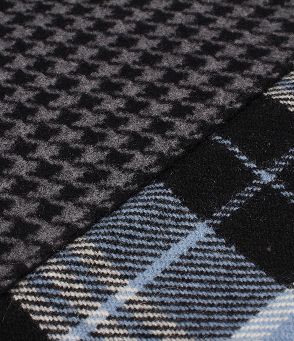 Miu Miu Scarf Houndstooth Plaid — view 8