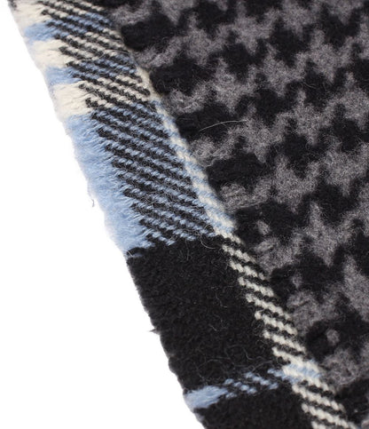 Miu Miu Scarf Houndstooth Plaid — view 7