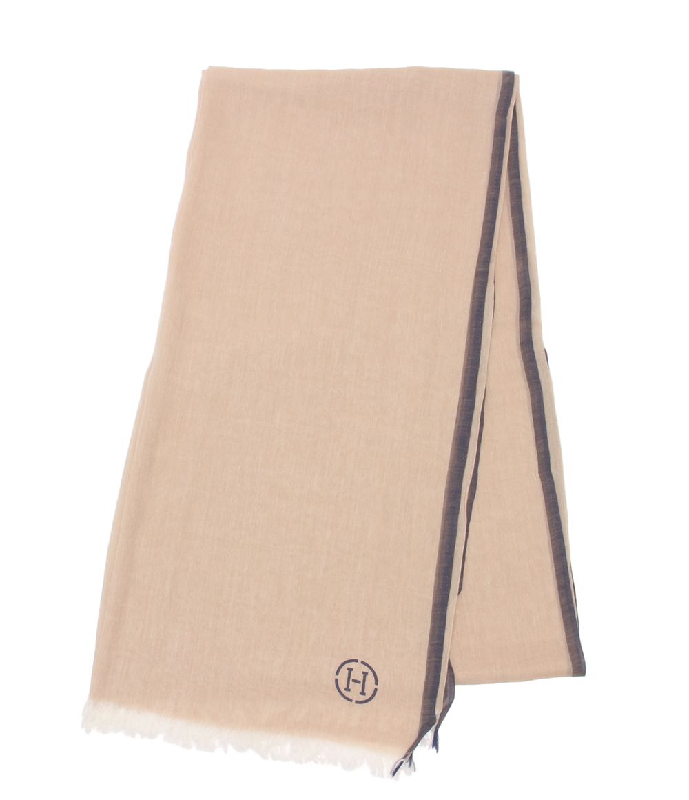 Hermes Shawl Scarf Beige — view 2