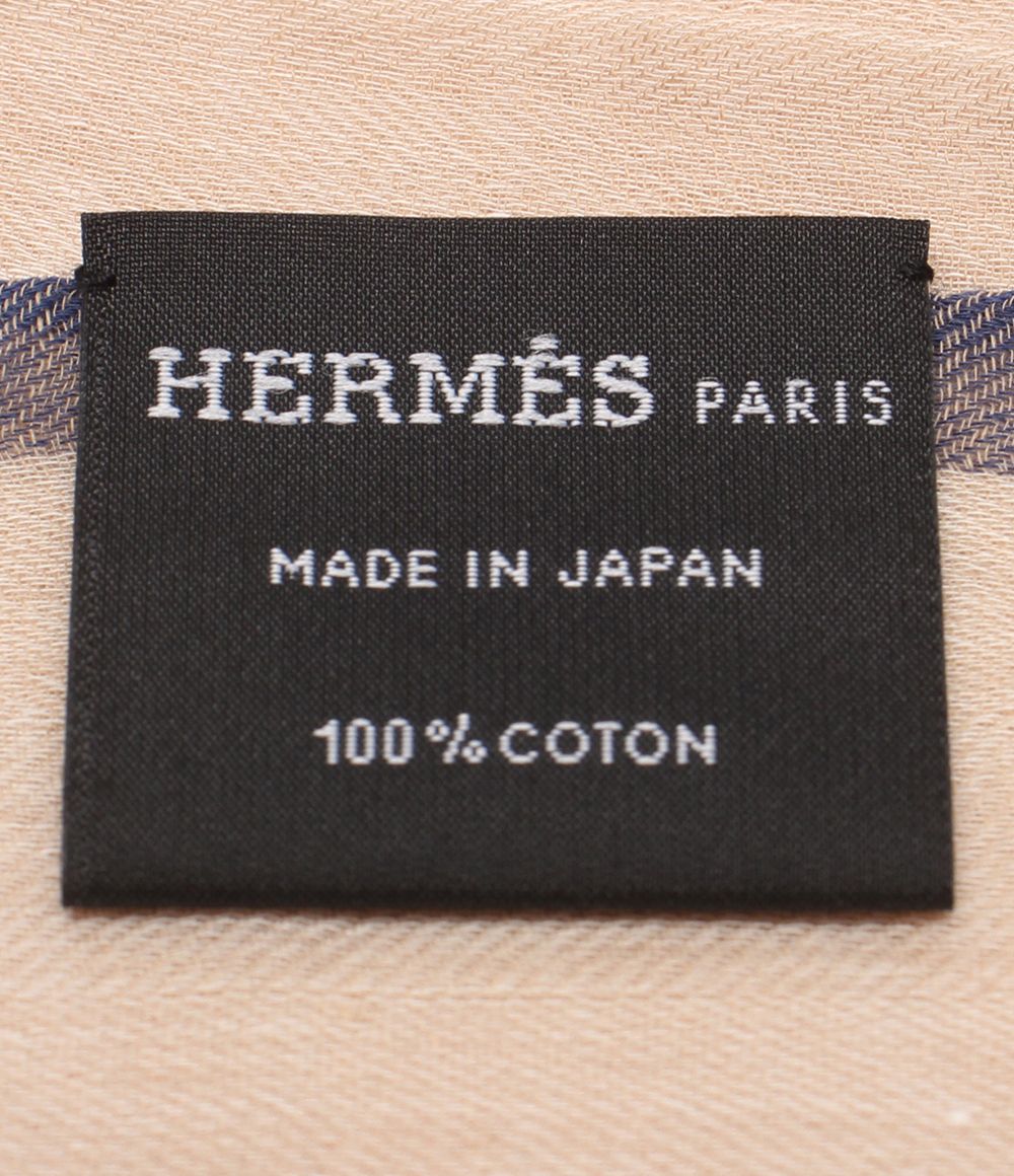 Hermes Shawl Scarf Beige — view 3