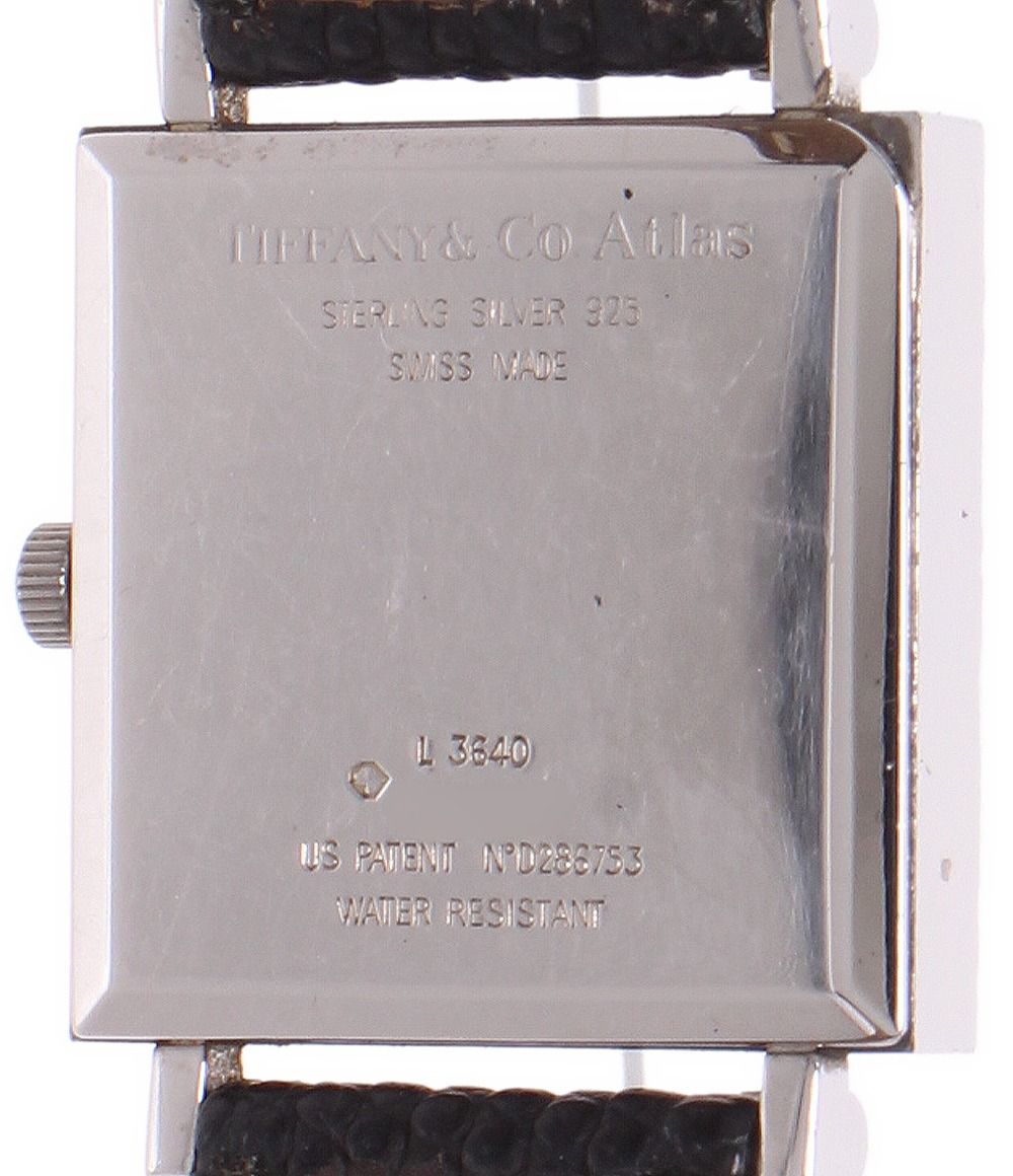 Tiffany & Co Watch Atlas Square Quartz White — view 4