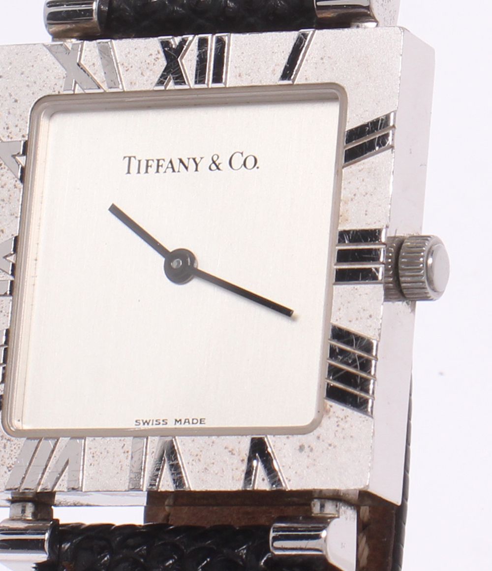 Tiffany & Co Watch Atlas Square Quartz White — view 6