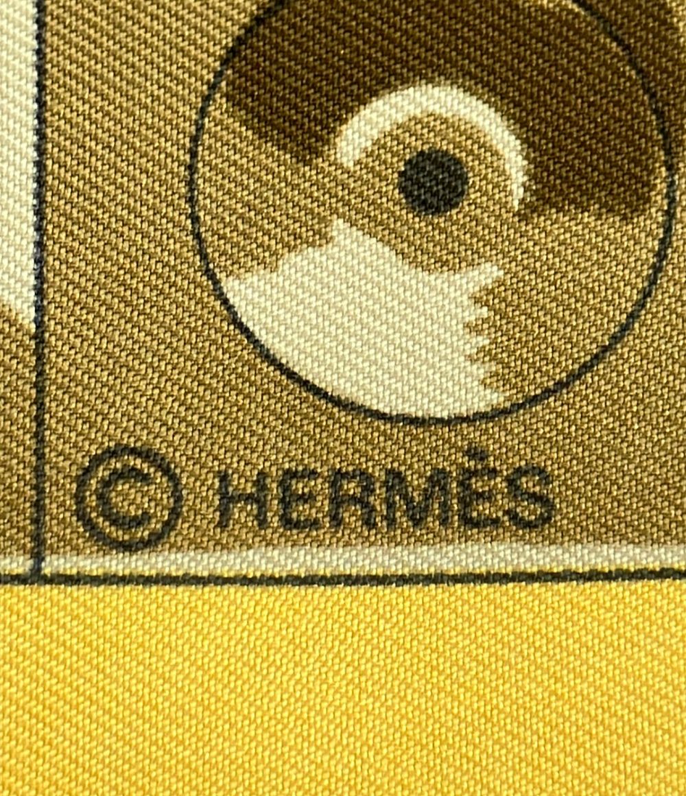 Hermes Scarf Carre 90 Silk 100% African Spoon — view 2