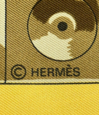 Hermes Scarf Carre 90 Silk 100% African Spoon — view 2