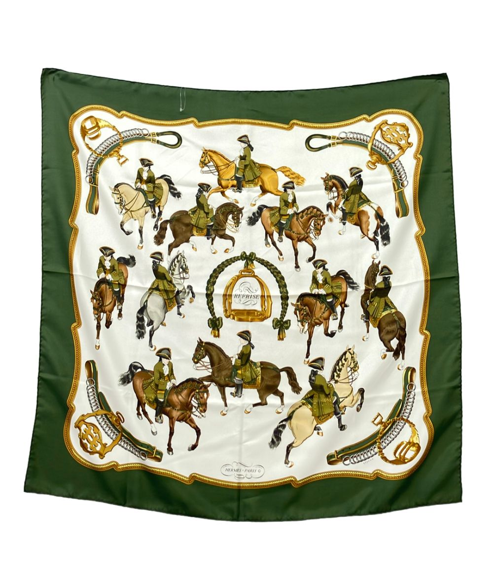 Hermes Scarf Carre 90 Silk 100% Reprise