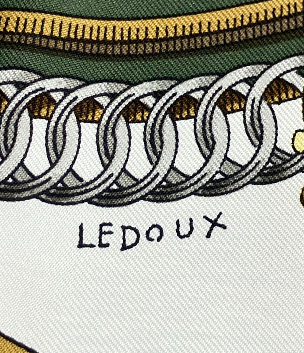 Hermes Scarf Carre 90 Silk 100% Reprise — view 5