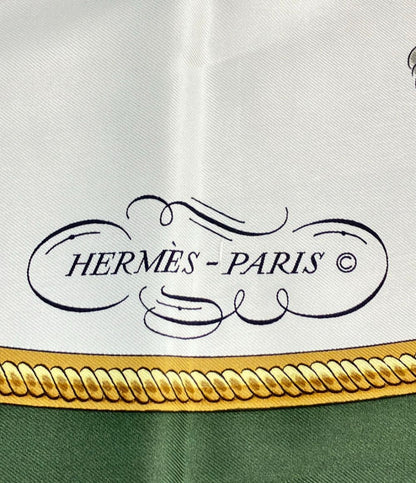 Hermes Scarf Carre 90 Silk 100% Reprise — view 2