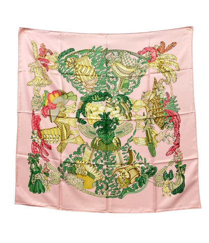 Hermes Scarf Carre 90 Silk 100% Hats