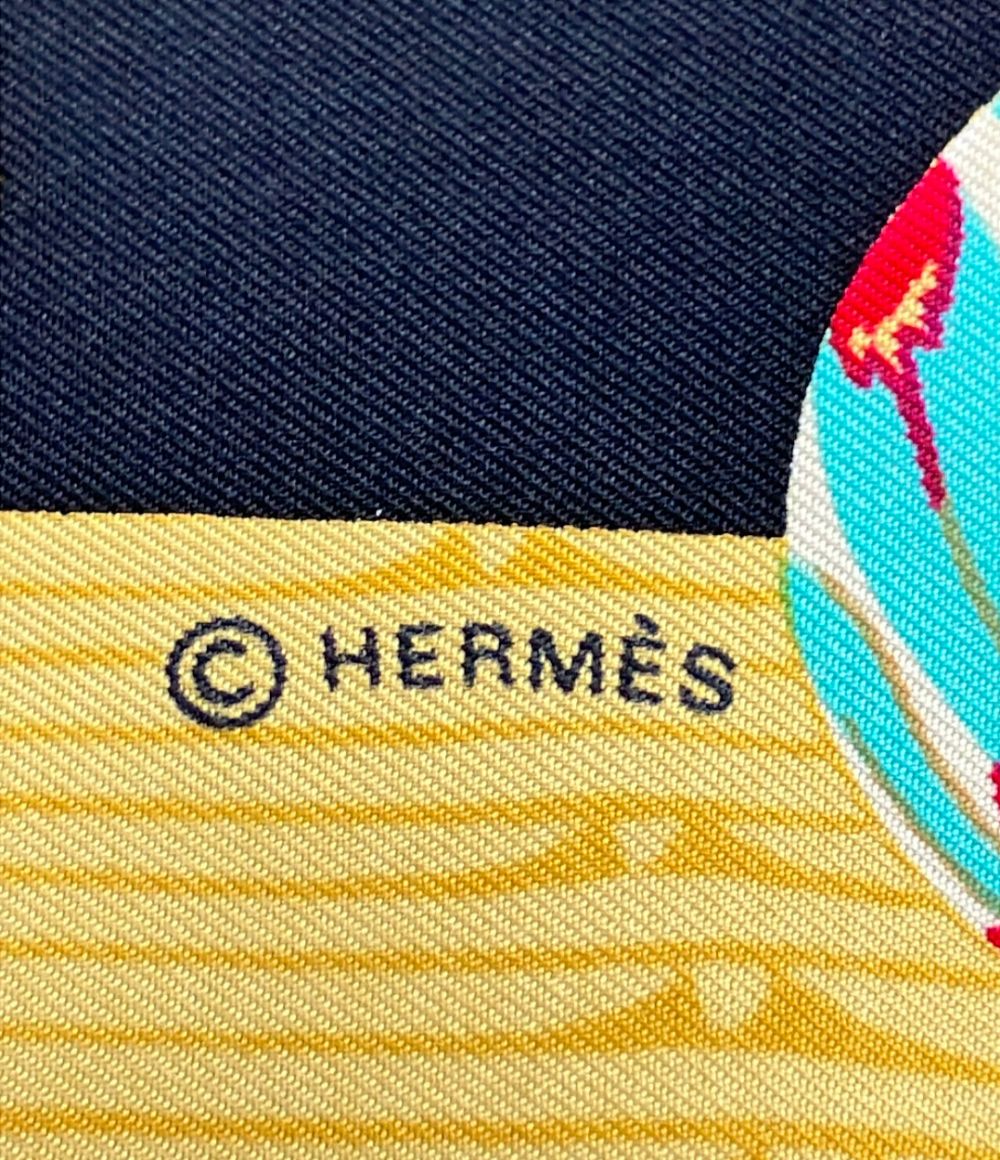 Hermes Scarf Carre 90 Silk 100% Couvee D'hermes Eggs — view 2