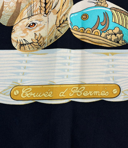 Hermes Scarf Carre 90 Silk 100% Couvee D'hermes Eggs — view 4