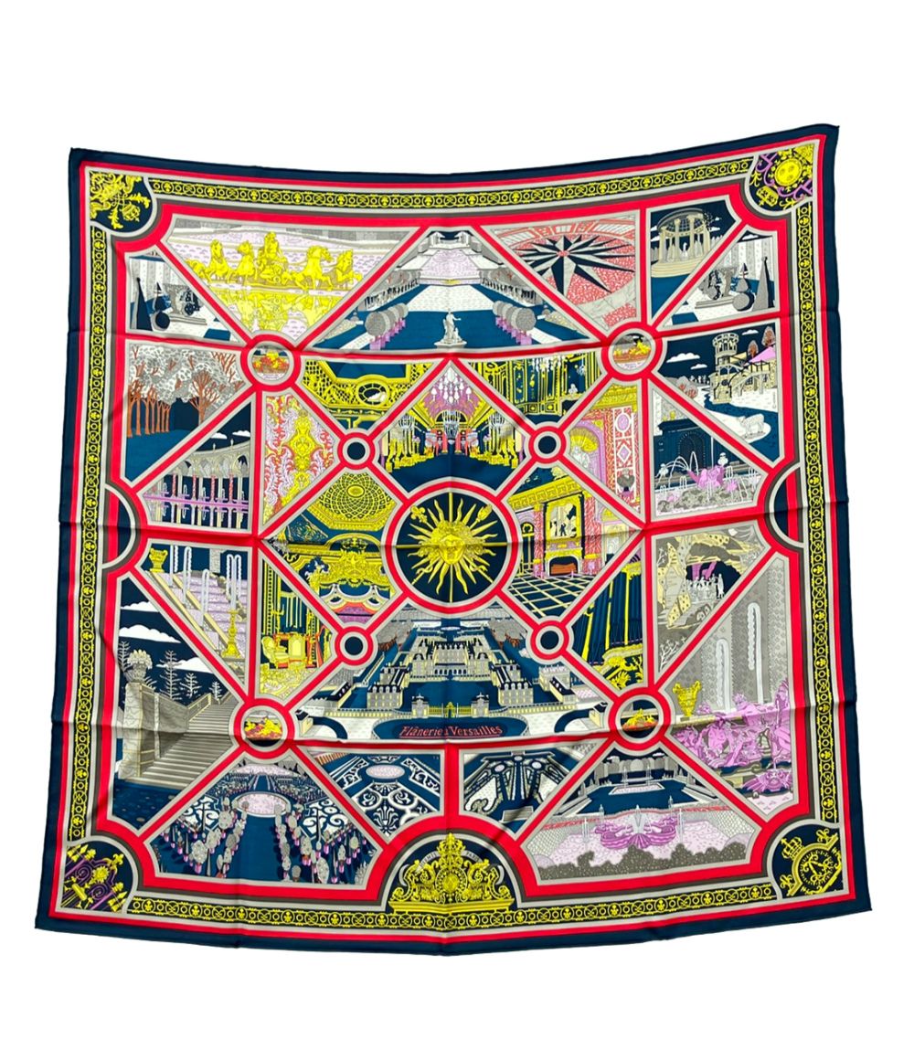 Hermes Scarf Carre 90 Silk 100% Walk in Versailles
