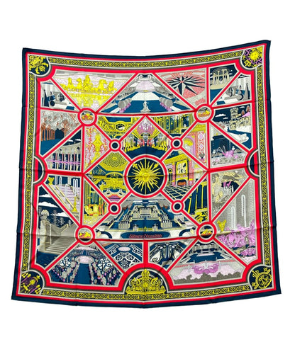 Hermes Scarf Carre 90 Silk 100% Walk in Versailles