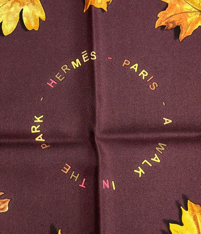 Hermes Scarf Carre 90 Silk 100% Walk in the Park — view 4
