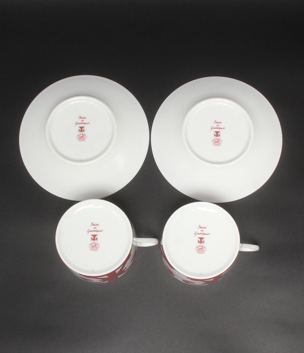 Hermes Morning Cup&saucer Set Pair Guadalquivir — view 5