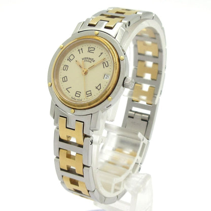 Hermes Watch Clipper Beige — view 2