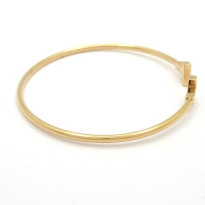 Tiffany & Co Bangle T Narrow Wire Bracelet 18k Pink Gold — view 2