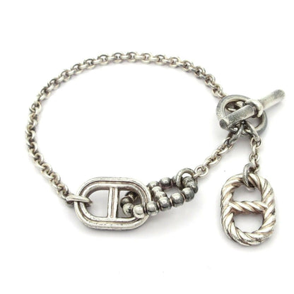 Hermes Bracelet Chaine D'ancre Parade Silver